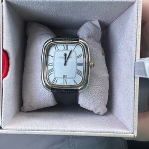 Charles Jourdan Silver and Black Watch